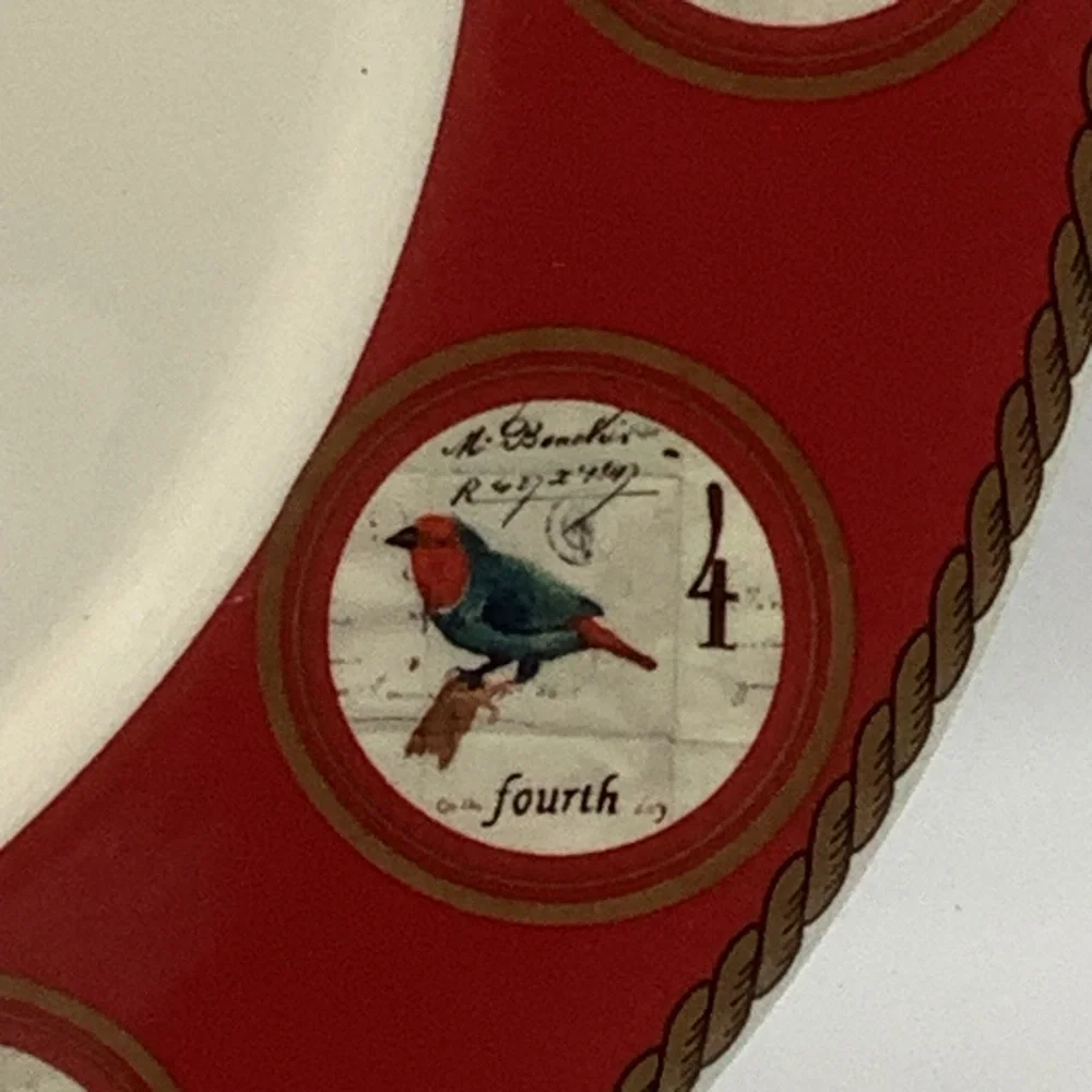 Williams Sonoma 2010 Twelve Days of Christmas Dinner Plate